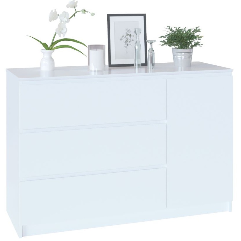 Изображение товара Комод Сокол Т-3р (белый, 1200х446х804 мм)