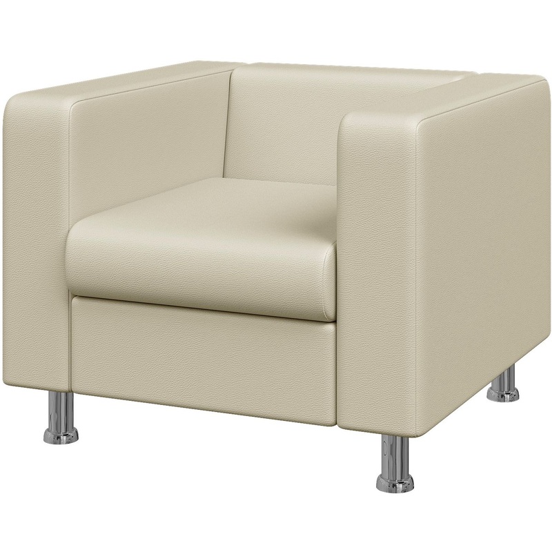 Изображение товара Кресло Алекто бежевое искусственная кожа