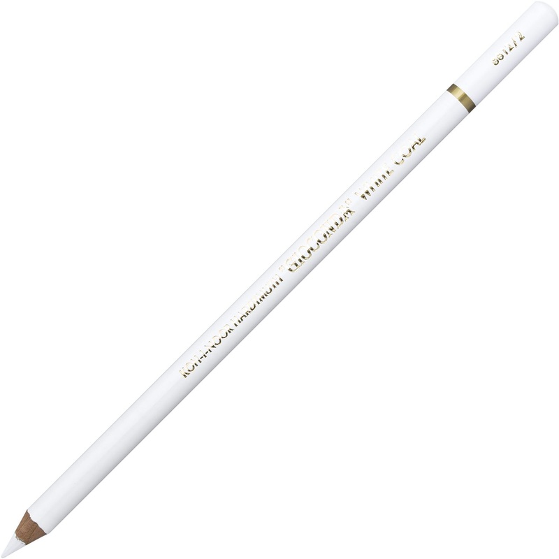 Изображение товара Угольный карандаш KOH-I-NOOR GIOCONDA EXTRA B белый мягкий