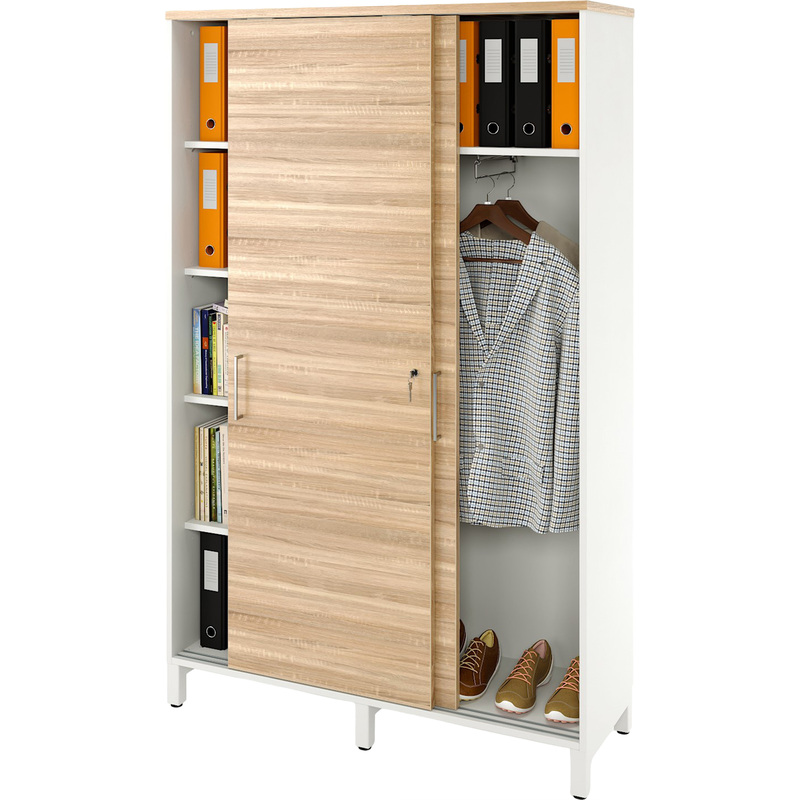 Изображение товара Шкаф комбинированный Zamm Формат 11781 с 5 полками и штангой для одежды