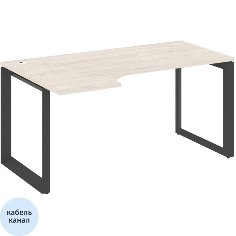 Изображение товара Эргономичный офисный стол ONIX-О левый 1580х980х750 мм качество и стиль