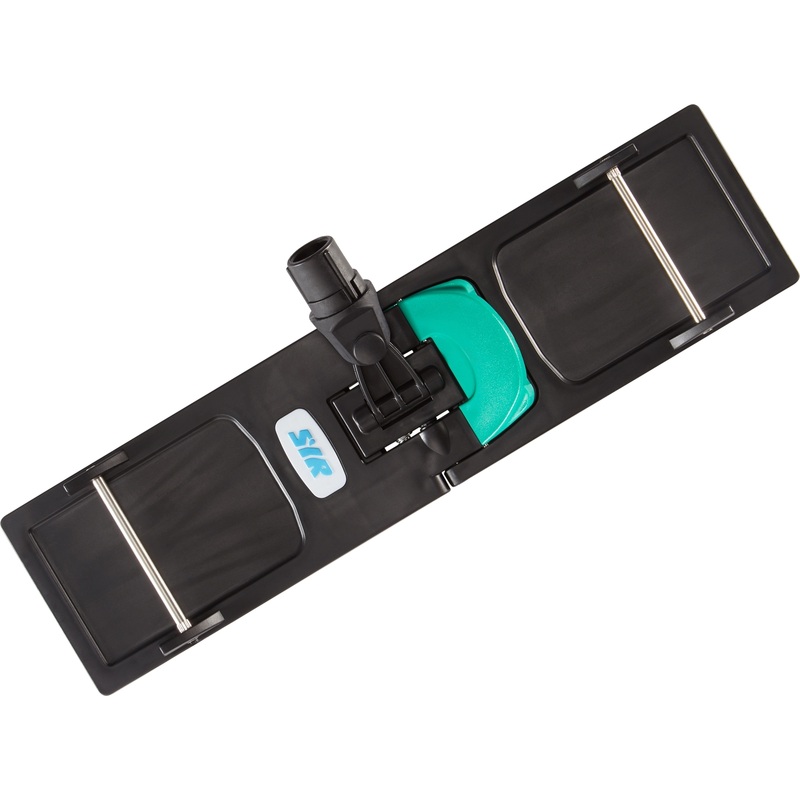 Изображение товара Держатель МОПа SYR 40x11 см пластик чёрный/зелёный