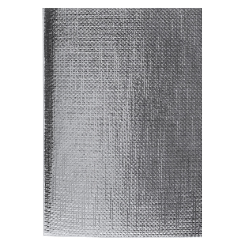 Изображение товара Бизнес-тетрадь Hatber Metallic A4 48 листов серебристая в клетку на скрепках (210x297 мм)