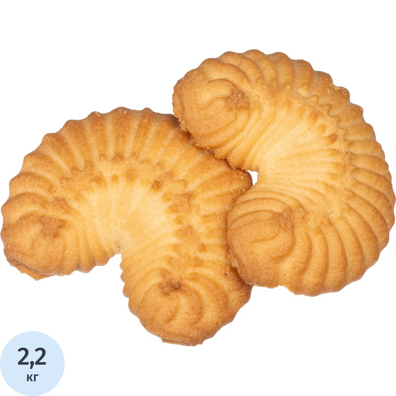 Изображение товара Печенье сдобное Кременкульское Голи-голи 2. 2 кг - сливочное, нежное и вкусное