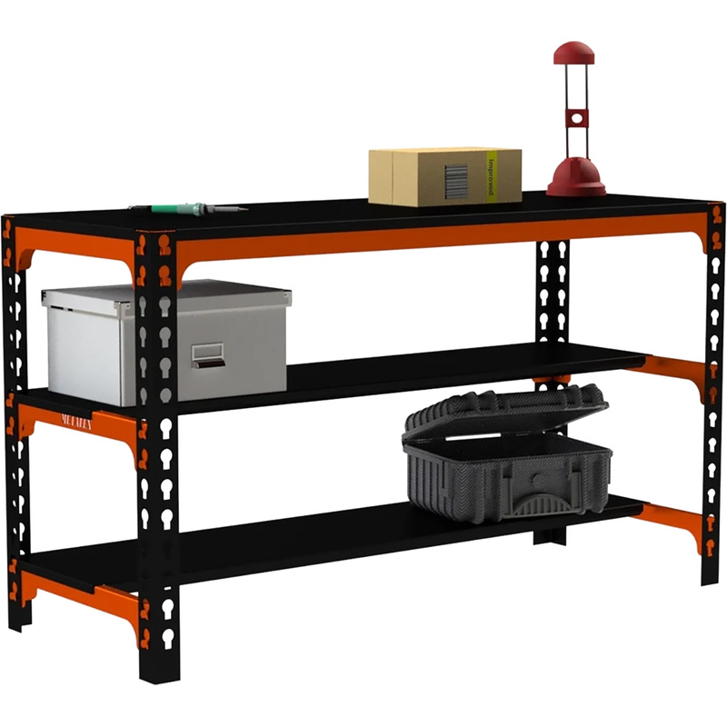 Изображение товара Металлический производственный стол 2 полки 1000х400х750 мм