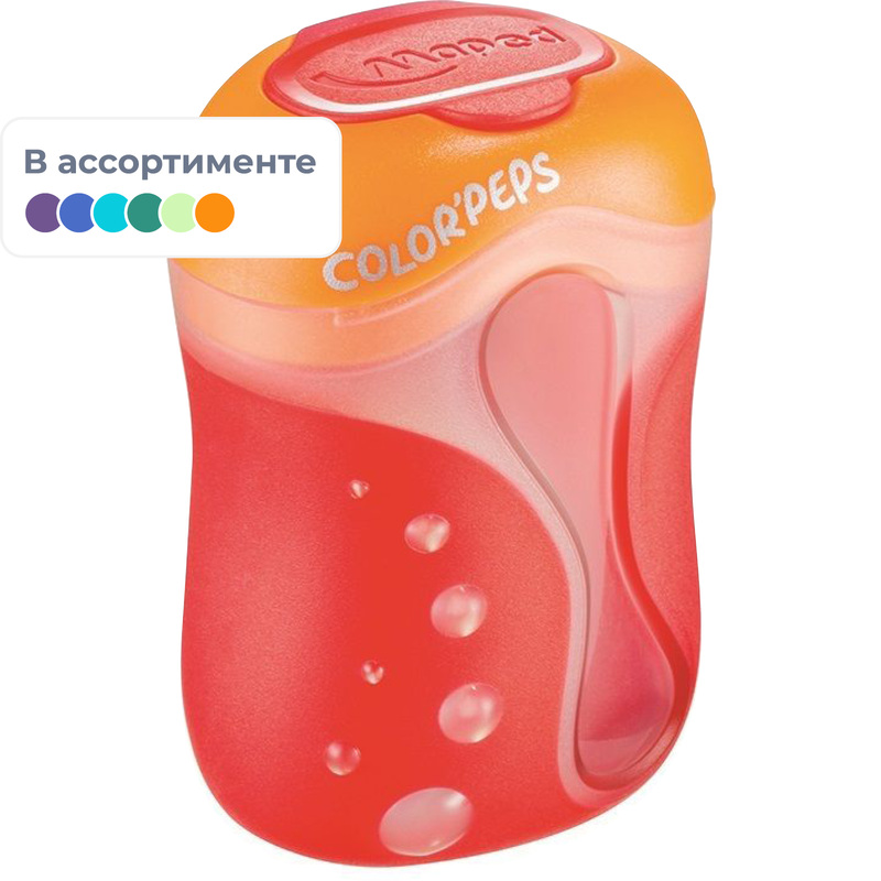 Изображение товара Maped Color Peps Colour Special точилка для карандашей с контейнером 2 отверстия 8 и 11 мм