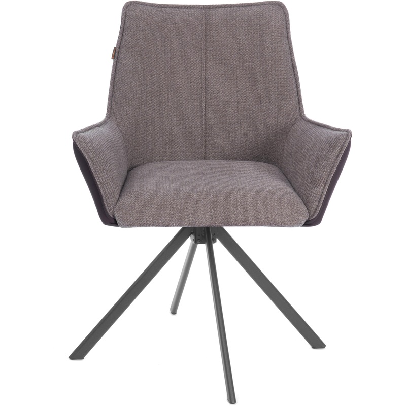 Изображение товара Обеденное кресло Murano из велюра букле с металлическим каркасом, стильное и удобное