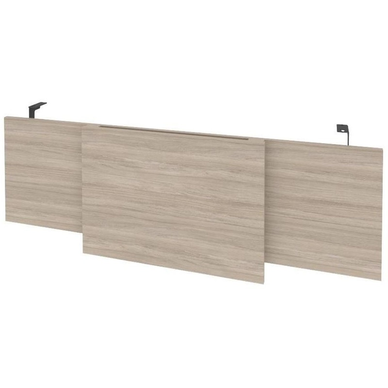 Изображение товара Царга стола руководителя Onix Direct O.M-CSR-4 дуб аттик антрацит