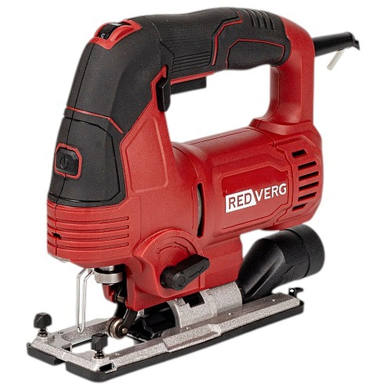 Изображение товара Электролобзик сетевой Redverg RD-JS870C мощный точный инструмент для резки