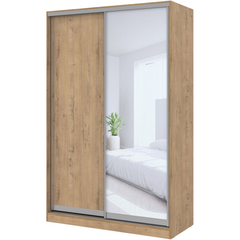 Изображение товара Шкаф-купе Comfort ШКДЗ.14.1 двухдверный из ЛДСП 1404x600x2201 мм