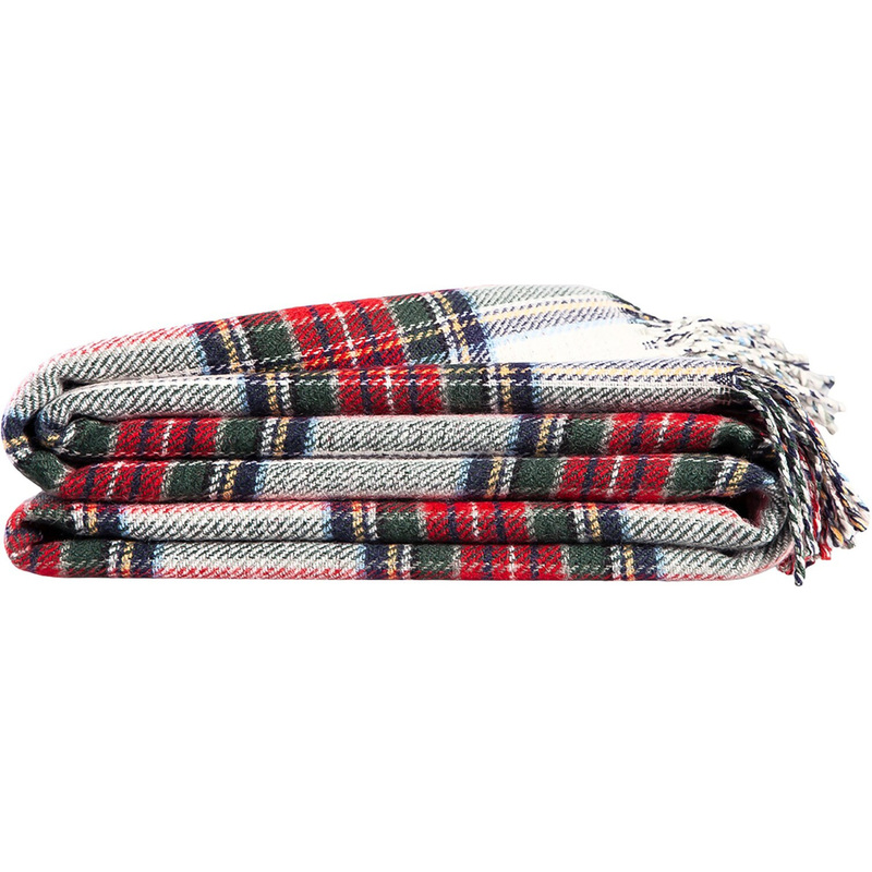 Изображение товара Плед Estia Вильям шерсть 150x200 см разноцветный двухсторонний