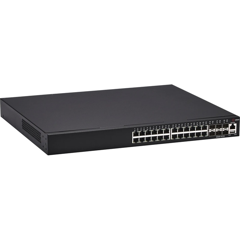 Изображение товара Коммутатор Qtech QSW-4530-30TX-POE Изображение товара Коммутатор Qtech QSW-4530-30TX-POE
