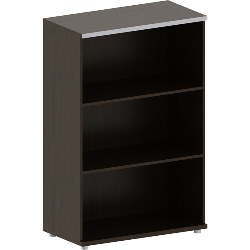 Изображение товара Стеллаж для документов Комус Мебель Сатурн-Д венге 802x420x1232 мм