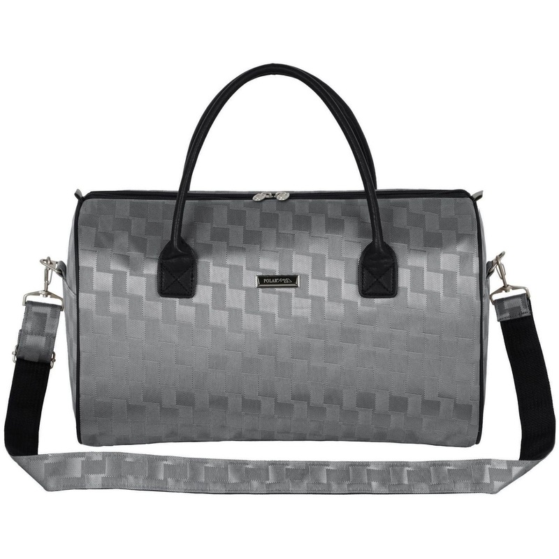 Изображение товара Дорожная сумка Polar из полиэстера с серой отделкой 22.6 л П7112