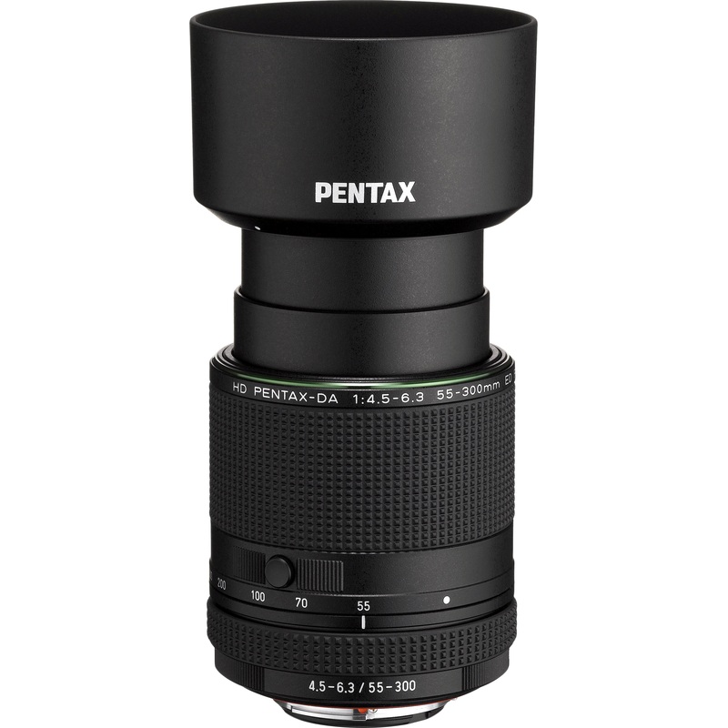 Изображение товара Объектив Pentax HD DA 55-300mm f/4.5-6.3 ED PLM WR RE (S0021277)