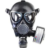 Противогаз гражданский фильтрующий БРИЗ-3306 A1B1E1K1SXHgP3 R D с маской  БРИЗ-4303(МГП) категория 2 размер универсальный