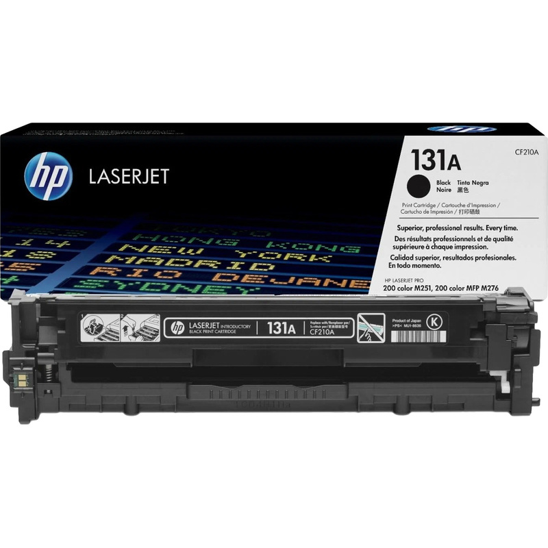 Изображение товара Лазерный картридж HP 131A CF210A черный оригинальный для Color LaserJet Pro