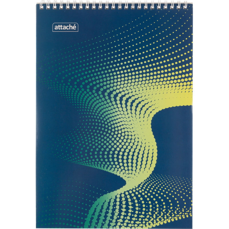 Изображение товара Блокнот Attache Forma А4 60 листов в клетку на спирали