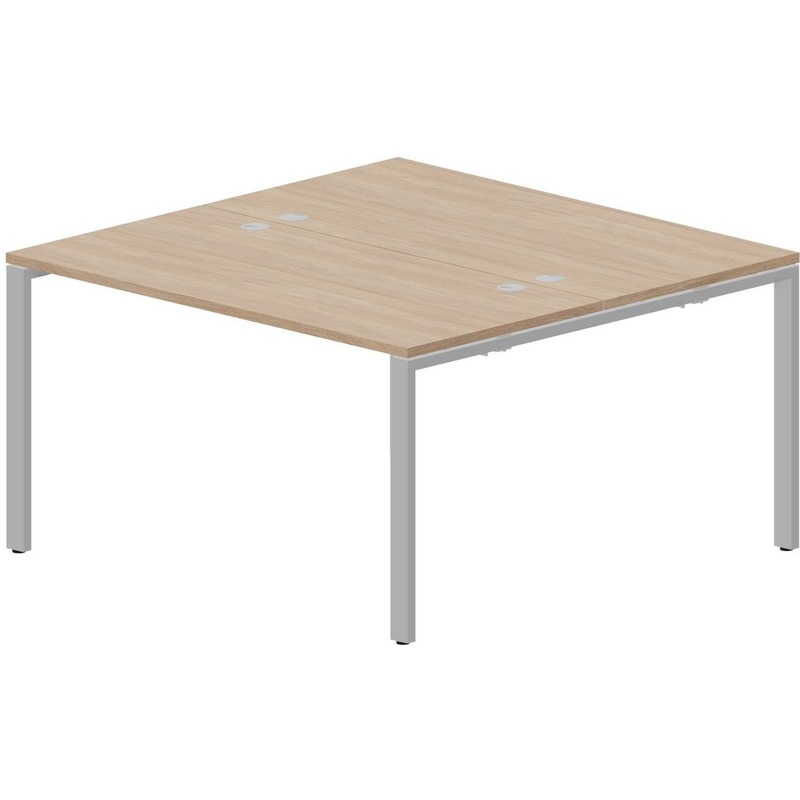 Изображение товара Стол письменный Strike STN2TG147OWAL для 2 рабочих мест