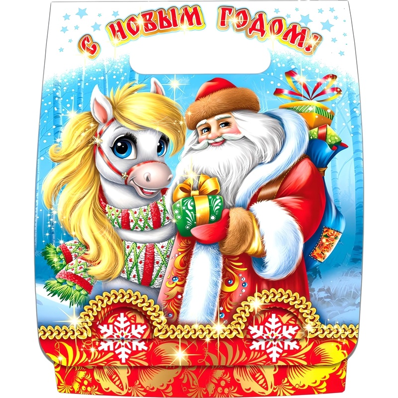 Изображение товара Новогодний сладкий подарок Добрюшка 1000 г от Азбука Праздника