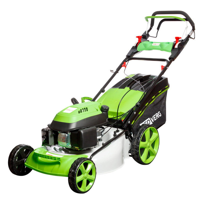 Изображение товара Бензиновая газонокосилка Redverg RD-GLM51S 51 см 3.5 л.с. мульчирование сбор