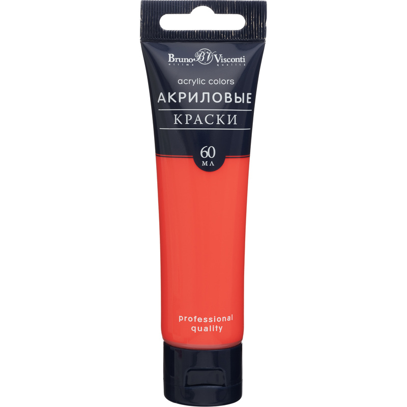 Изображение товара Краска акриловая Bruno Visconti розовая 60 мл флуоресцентная