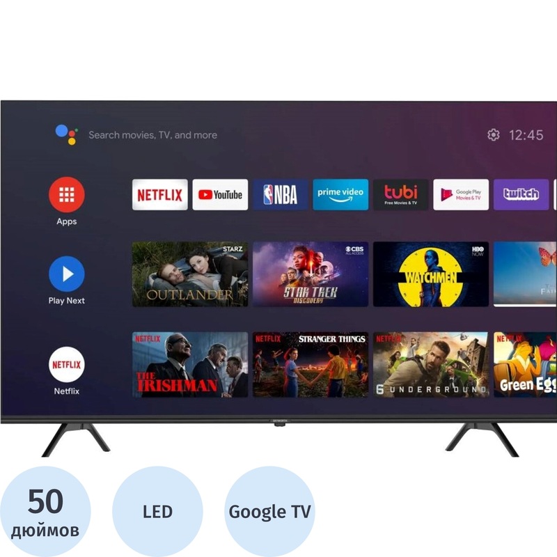 Изображение товара Телевизор 50 Skyworth 50SUE9350 4K Ultra HD Smart TV Google TV