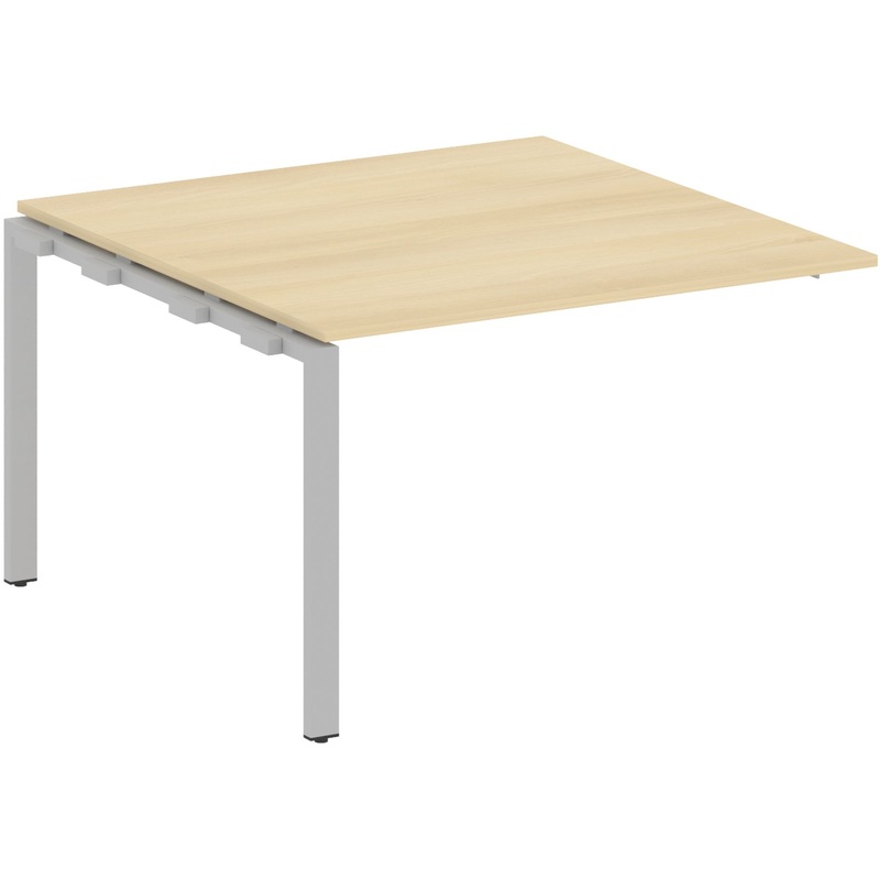 Изображение товара Элемент для стола переговоров Metal System Style БП.ППРГ-2 1200x1235 мм с металлическим каркасом