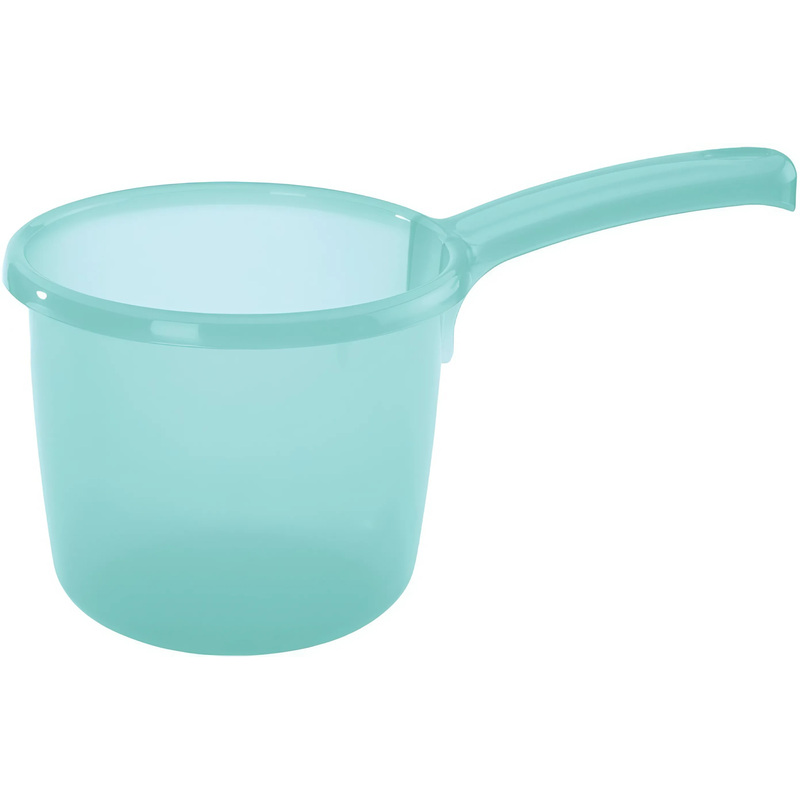 Изображение товара Ковш Phibo 1.3л пластиковый зелёный легкий для домашних нужд