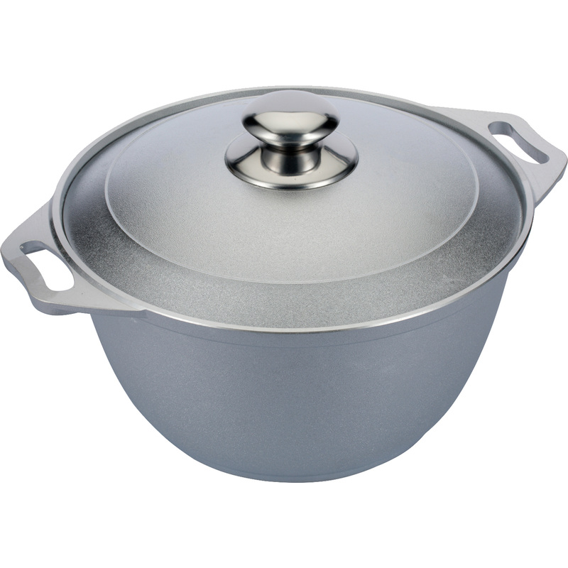 Изображение товара Кастрюля Kukmara 2 л литой алюминий с крышкой