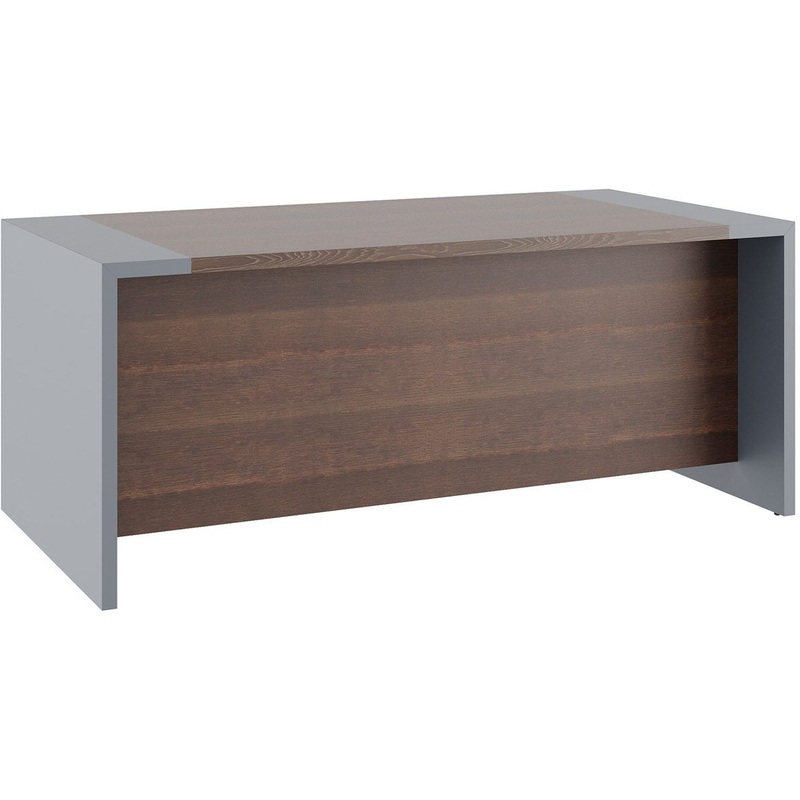 Изображение товара Стол руководителя письменный Artwood орех дижон/антрацит 1800х900х750 мм