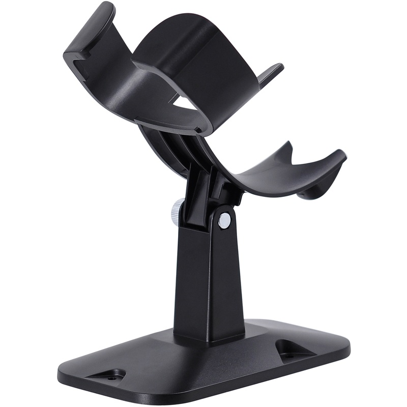 Изображение товара Подставка для сканера штрихкода Mertech 2410 черная стационарная и съемная