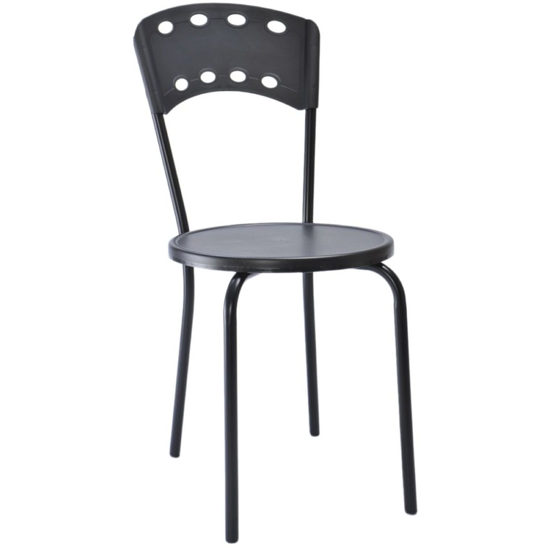 Изображение товара Стул обеденный Урбан чёрный (пластик, металл)