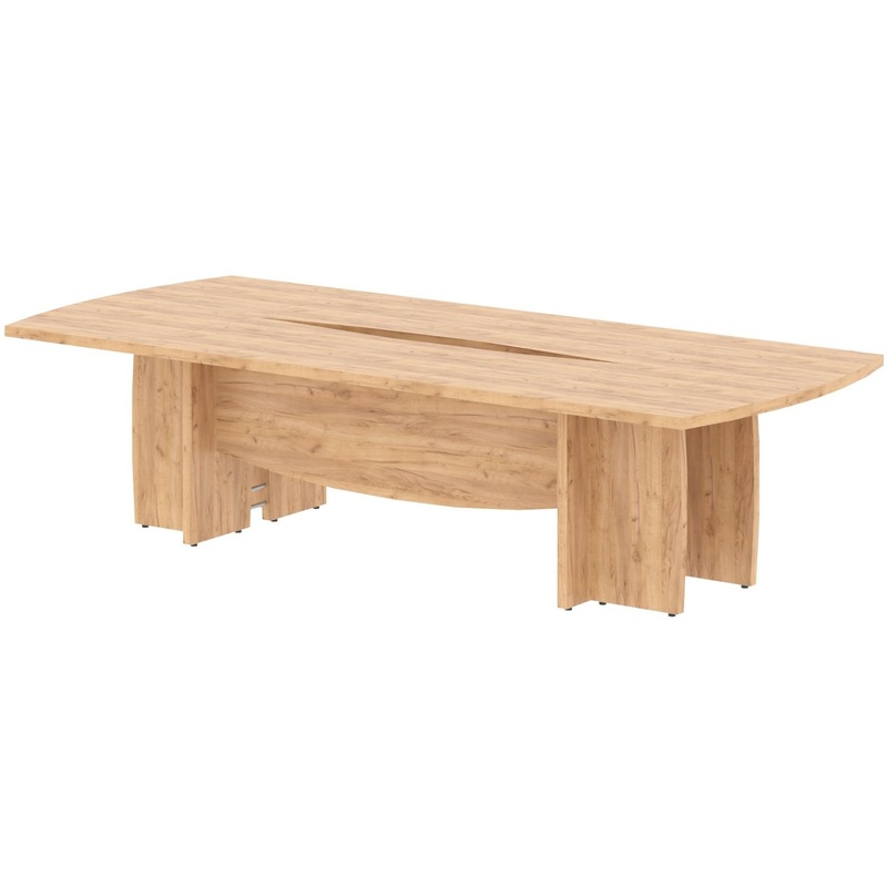 Изображение товара Стол для переговоров Born B 122 дуб бофорд 3000x1300x750 мм офисный и домашний