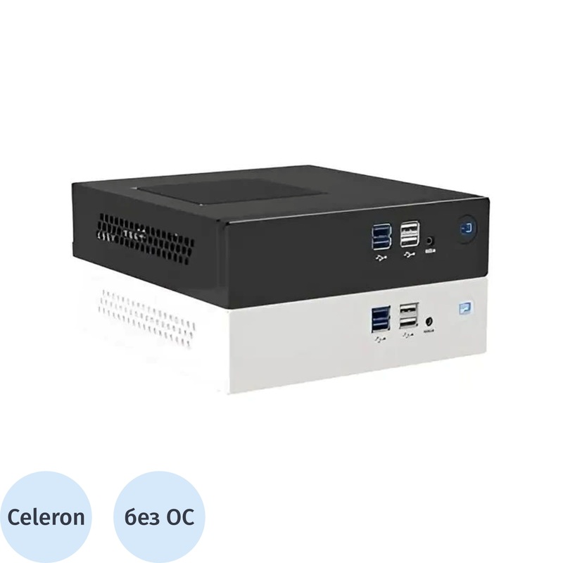 Изображение товара Неттоп B4com TNC-500 SB1 Celeron G5905/DDR4 4 ГБ/SSD 120 ГБ/без ОС (B4T-TNC-500 SB1) Изображение товара Неттоп B4com TNC-500 SB1 Celeron G5905/DDR4 4 ГБ/SSD 120 ГБ/без ОС (B4T-TNC-500 SB1)