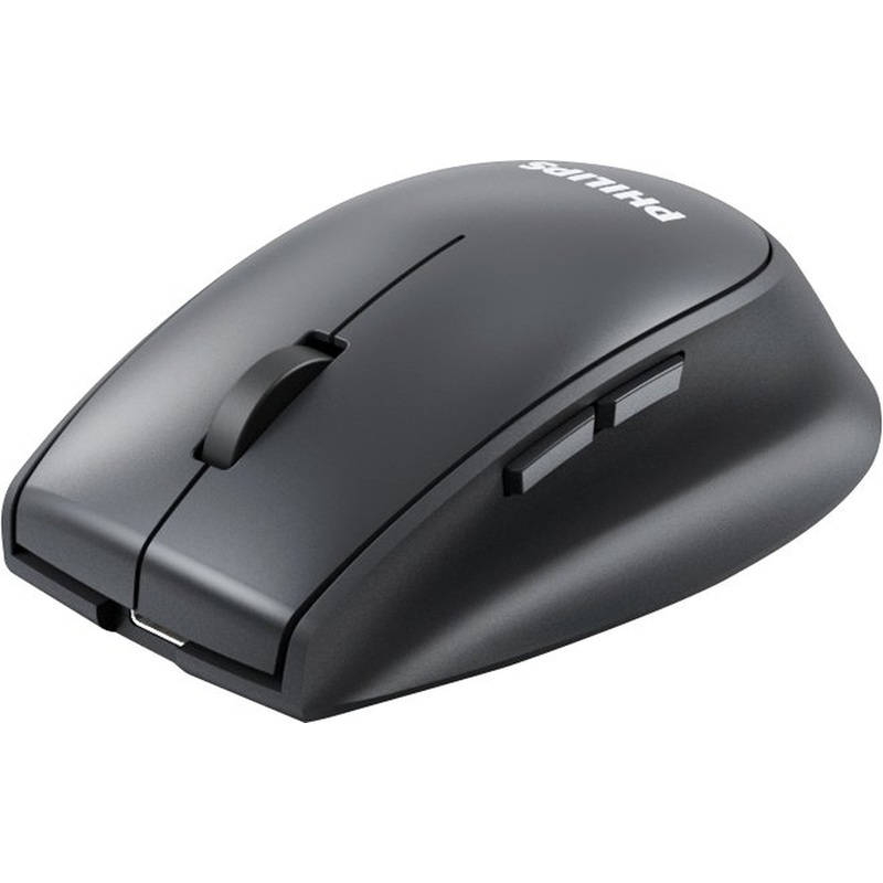 Изображение товара Беспроводная мышь Philips SPK7627B/60 с Bluetooth и радиосоединением чёрная
