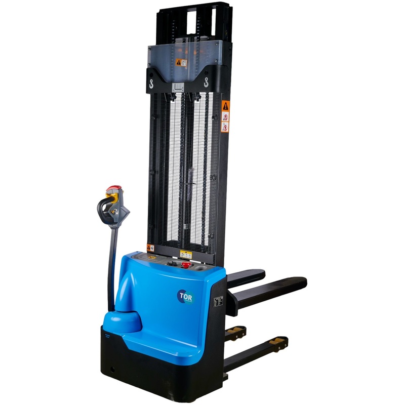 Изображение товара Самоходный электрический штабелёр TOR WS15H-3500SC Pro - грузоподъемность 1500 кг
