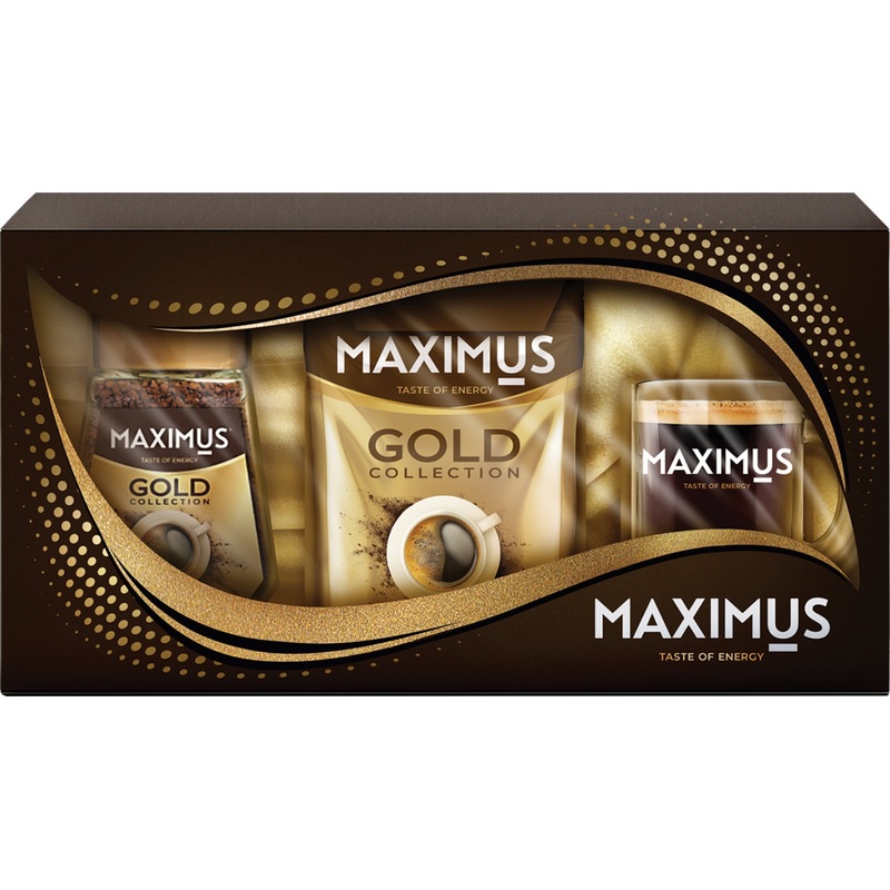 Изображение товара Кофе растворимый Maximus Gold с кружкой 135 г набор премиум качество Россия
