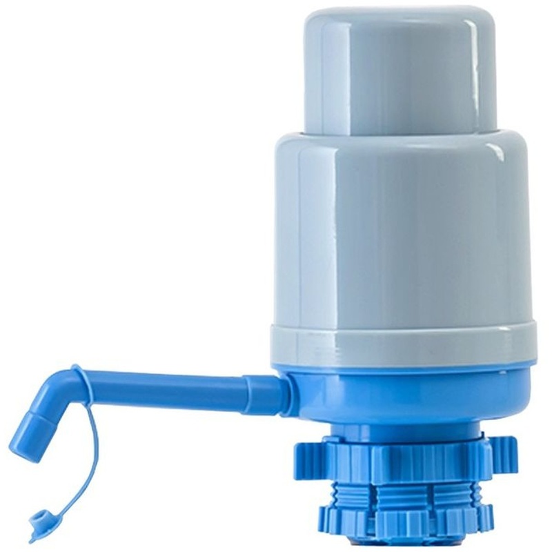 Изображение товара Механическая помпа для бутылок AEL PRIM II серо-голубая компактная и надежная