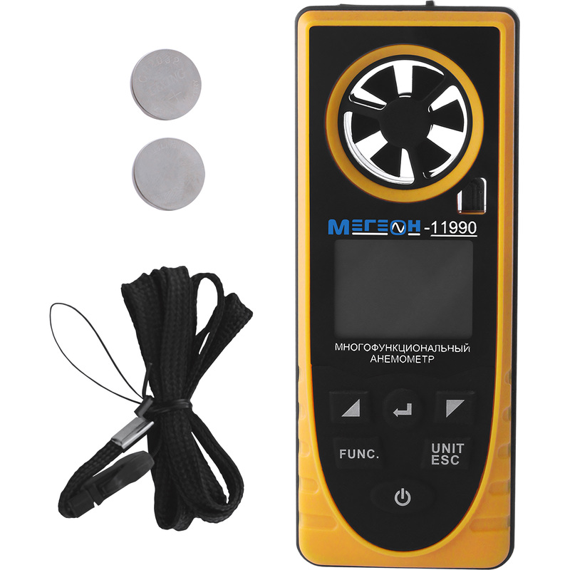 Изображение товара Многофункциональный анемометр Мегеон 11990 для измерений