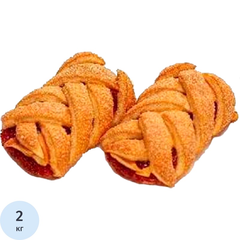 Изображение товара Печенье песочное Пекарь Шведский Тарт с абрикосовой начинкой 2 кг