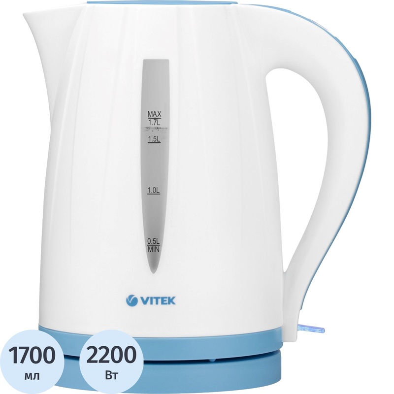 Изображение товара Чайник электрический Vitek VT-7031 белый