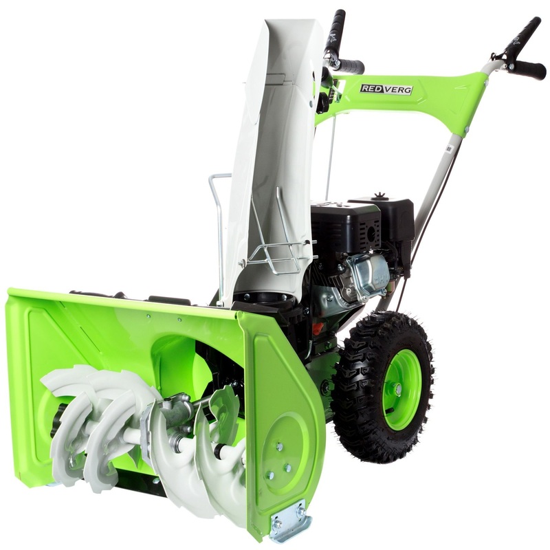 Изображение товара Бензиновый снегоуборщик RedVerg RD-SB56/7 мощность 7 л.с. ширина 56 см самоходный