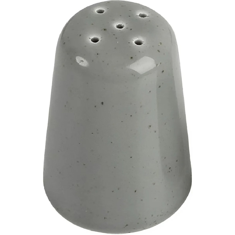 Изображение товара Набор солонок Porland из 12 фарфоровых изделий тёмно-серого цвета