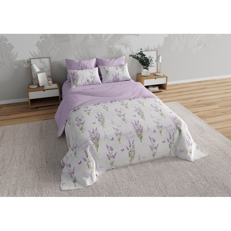 Изображение товара Набор постельного белья Lovely textile Лаванда 1,5-спальное перкаль Россия