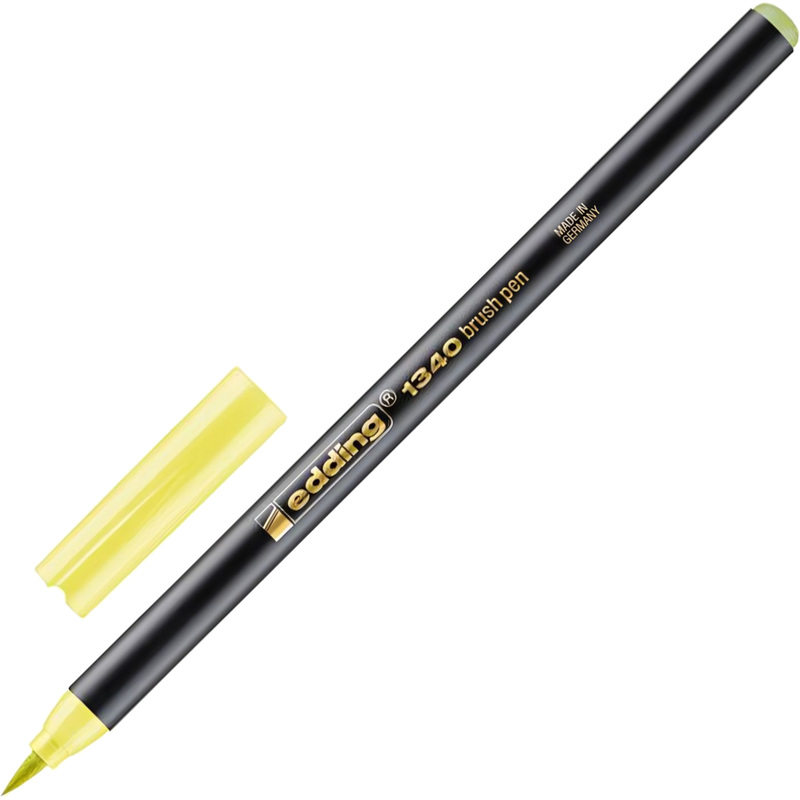 Изображение товара Ручка-кисть для каллиграфии Edding 1340/83 жёлтая (толщина линии 1-4 мм)