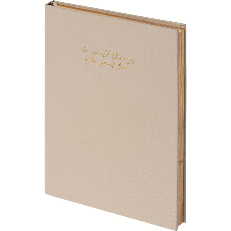 Изображение товара Ежедневник недатированный Attache Do small things искусственная кожа А5 136 листов серый (золотистый обрез)