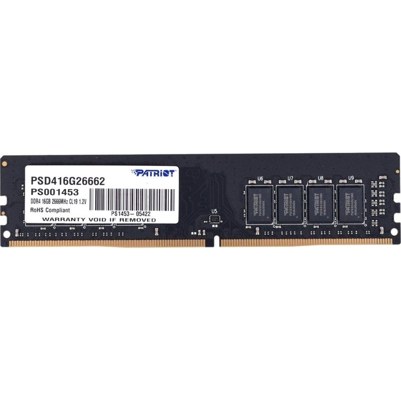 Изображение товара Оперативная память Patriot Memory 16 ГБ PSD416G26662 DIMM DDR4