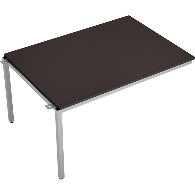 Изображение товара Стол для переговоров Avance 6МПС.003 венге/алюминий матовый 1400x1000x750 мм