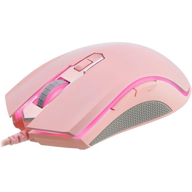 Изображение товара Игровая мышь Rapoo V25S-PINK с подсветкой для ПК розовая
